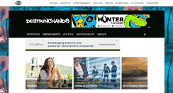 Desktop Screenshot of destrinchando.com.br